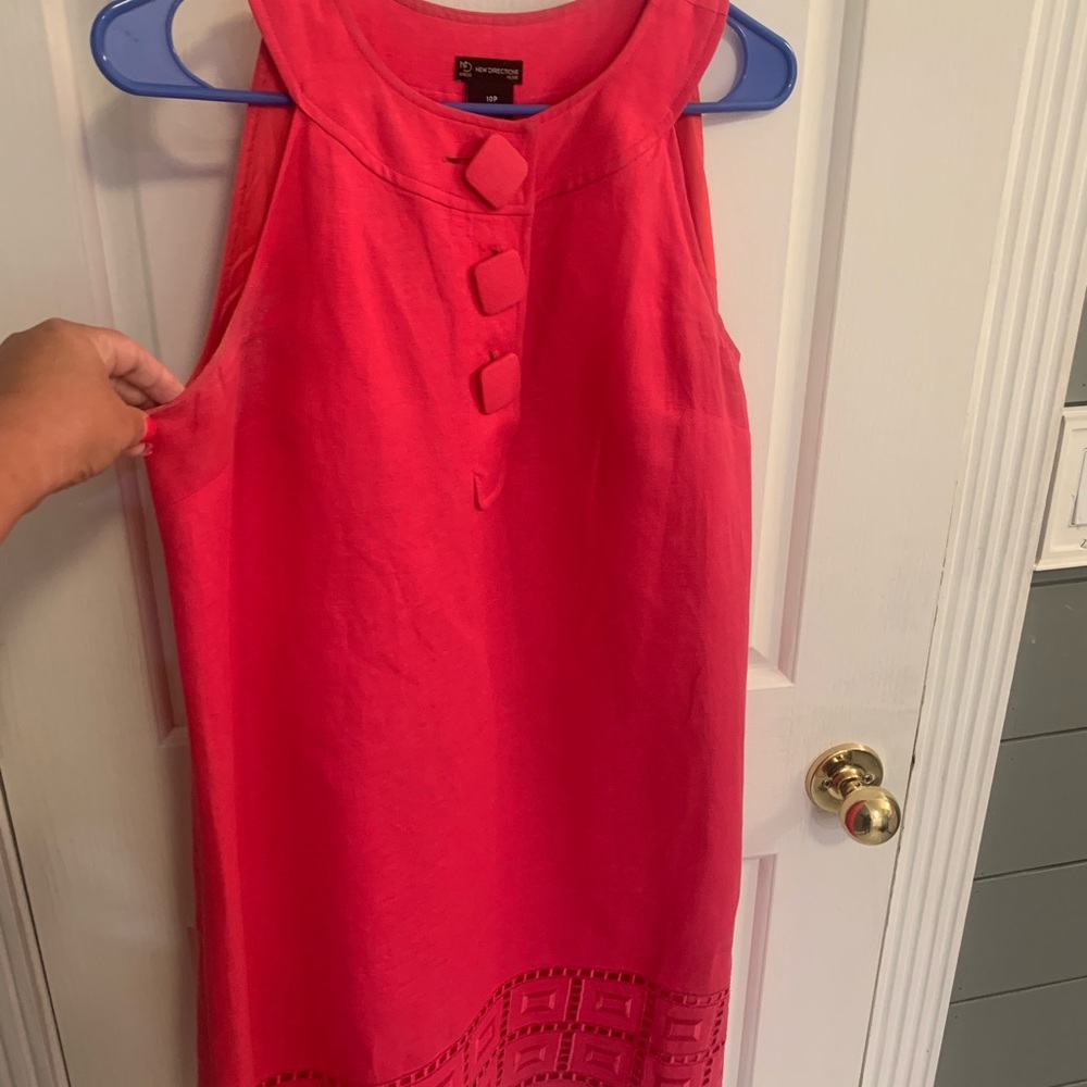 New Direction Pink Dress size 10P.